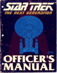 Star Trek: The Next Generation Officer's Manual cover