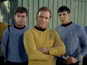 McCoy, Kirk, and Spock